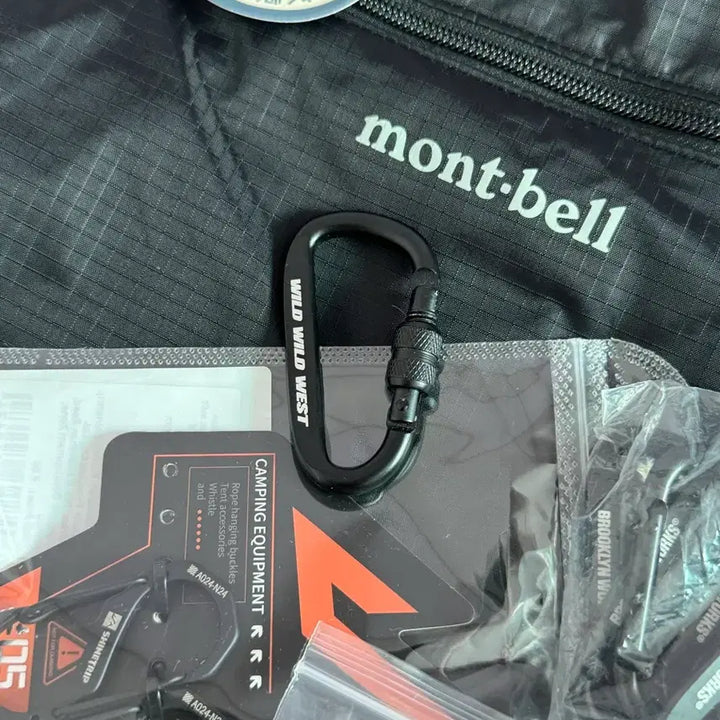 [BUNJANG] Montbell Pocketable Light Tote Bag Black S / 몽벨 포켓터블 라이트 토트백 블랙 S