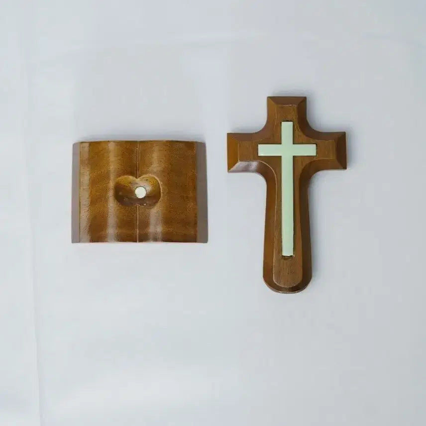 [BUNJANG] Wooden Luminous Cross / 탁상 야광십자가