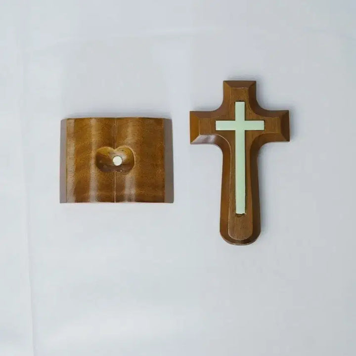 [BUNJANG] Wooden Luminous Cross / 탁상 야광십자가