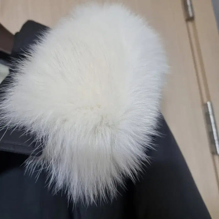 [BUNJANG] Lucky Chouette Fox Fur Long Down Padded Jacket / 럭키슈에뜨 폭스퍼 패딩