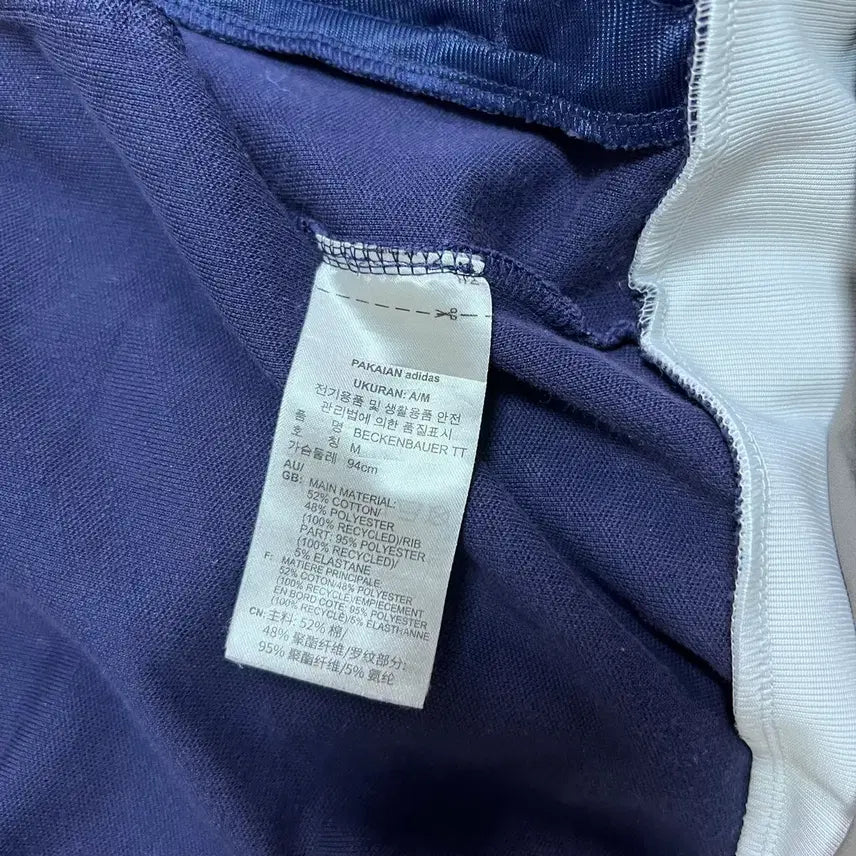 [BUNJANG] Adidas Beckenbauer Women's Navy Jersey / 교신가능 M 아디다스 베켄바우어 우먼스 네이비 져지