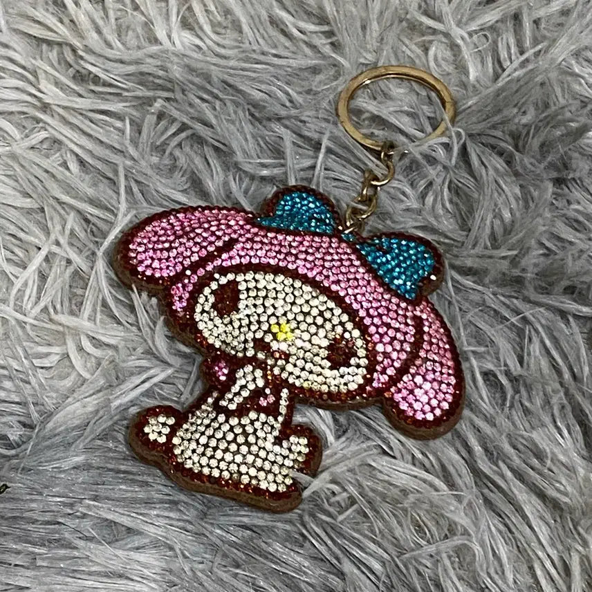 [BUNJANG] Sanrio My Melody Classic Cubic Keychain / 고전 산리오 마이멜로디 큐빅 열쇠고리