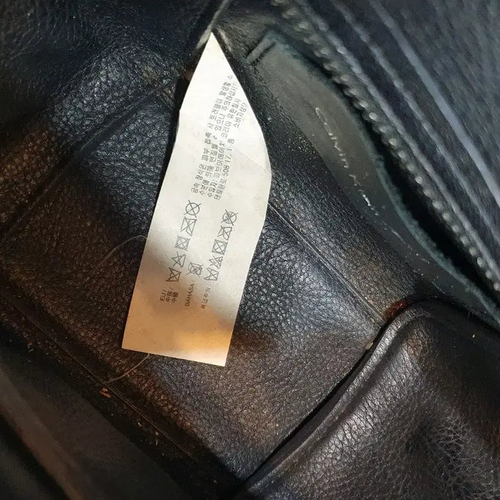 [BUNJANG] Calvin Klein Mini Tote Bag / 캘빈클라인 블랙 미니 토트백