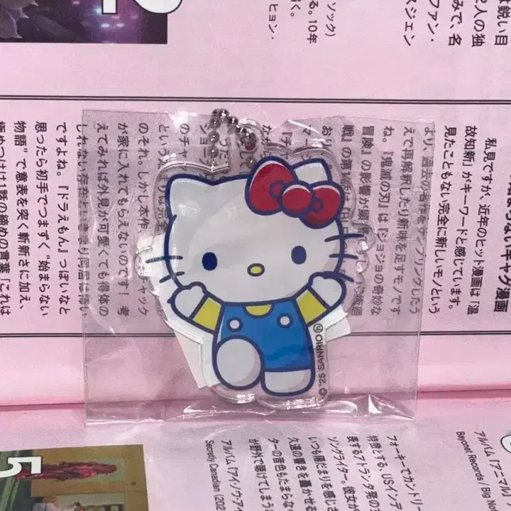 [BUNJANG] Sanrio Hello Kitty Acrylic Keyring Chuseok Limited Edition Set / 산리오 헬로키티 아크릴 키링 키티 추석 한정 세트 구성품 고전키티