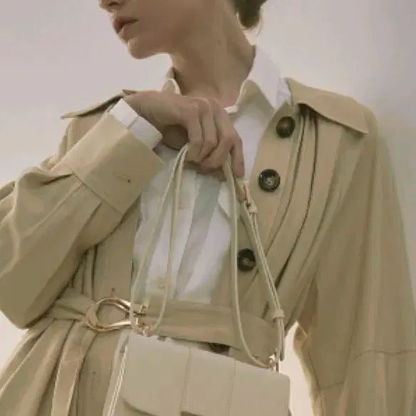 [BUNJANG] Calin Hudson Mini Leather Handbag / 칼린 가죽 허드슨 미니백