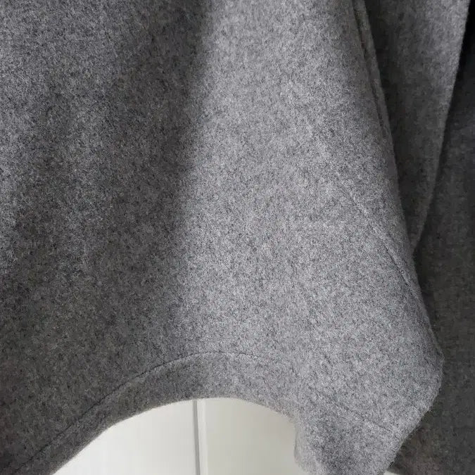 [BUNJANG] Object Cashmere Cape Coat / 오브제 캐시미어 코트