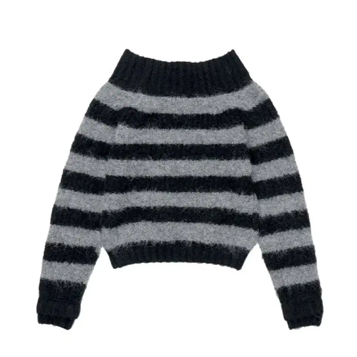 [BUNJANG] Skizminducing Convertible Shoulder Sweater Knit / [새 상품] 스키즘인듀싱 컨버터블 숄더 스웨터 니트