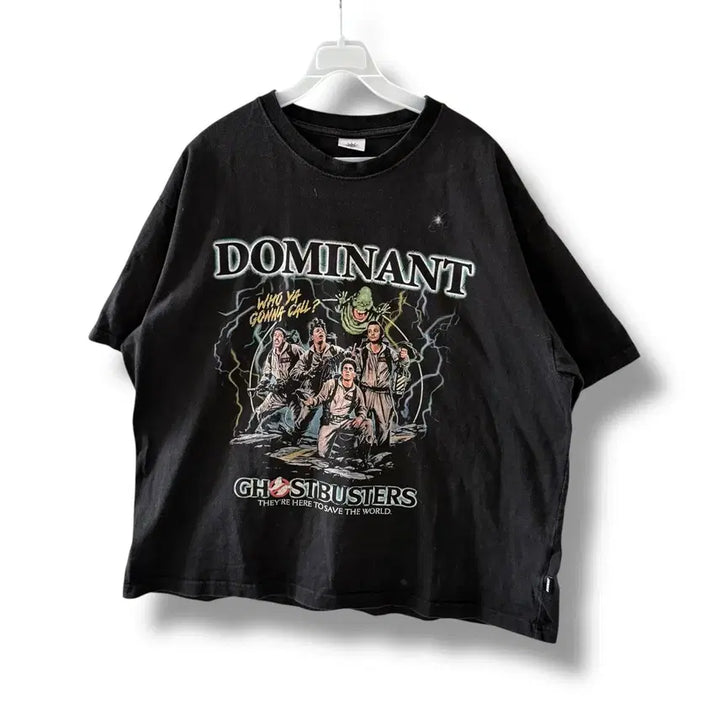 [BUNJANG] Dominant Black Short Sleeve T-shirt / [M] 도미넌트 블랙 반팔 티셔츠
