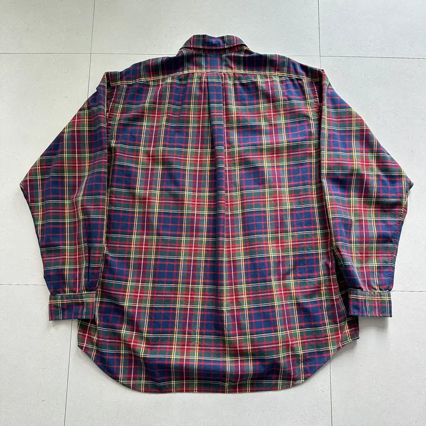 [SOLD OUT] 90s 폴로 랄프로렌 블레이크 체크셔츠 XL