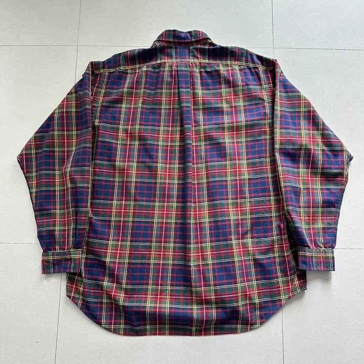 [SOLD OUT] 90s 폴로 랄프로렌 블레이크 체크셔츠 XL