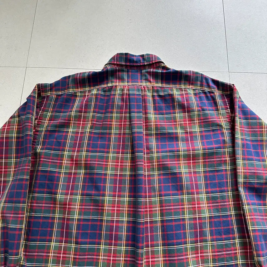 [SOLD OUT] 90s 폴로 랄프로렌 블레이크 체크셔츠 XL