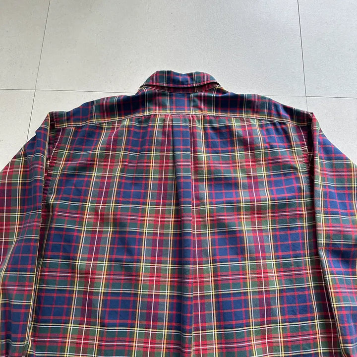 [SOLD OUT] 90s 폴로 랄프로렌 블레이크 체크셔츠 XL