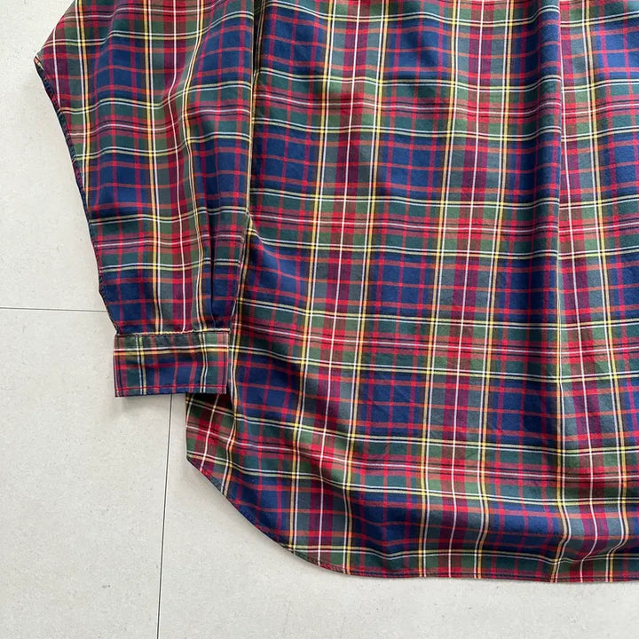 [SOLD OUT] 90s 폴로 랄프로렌 블레이크 체크셔츠 XL