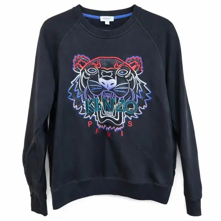 [BUNJANG] KENZO PARIS Tiger Embroidered Sweatshirt / [KENZO PARIS 타이거 맨투맨]