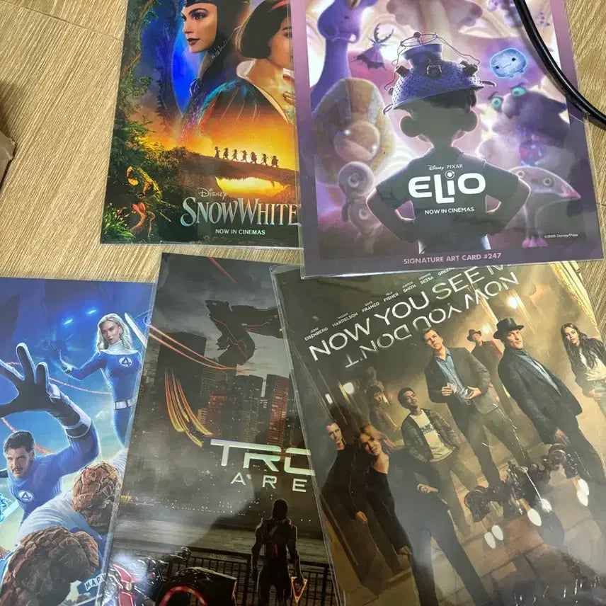 [BUNJANG] Art Card Bundle Set / 아트카드6종일괄(판타스틱4/트론아레스/나유씨미3/엘리오/백설공주)