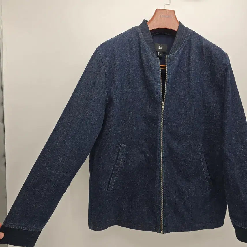 [BUNJANG] H&M Denim Blouson Jacket / H&M 데님 블루종 자켓