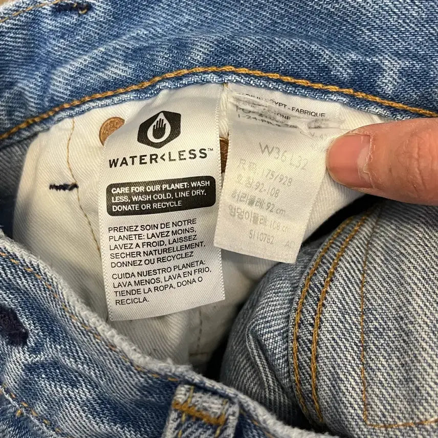 [BUNJANG] Levi's 501 Premium Jeans / 미국 빈티지 리바이스 501 프리미엄 청바지 연청 데님팬츠