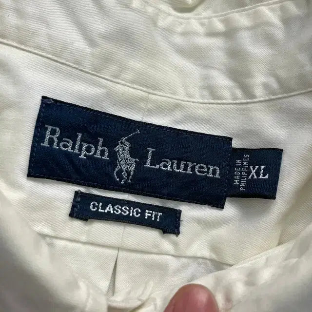 [BUNJANG] Polo White Shirt / 105 폴로 화이트 셔츠