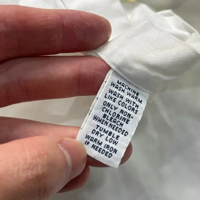 [BUNJANG] Polo White Shirt / 105 폴로 화이트 셔츠