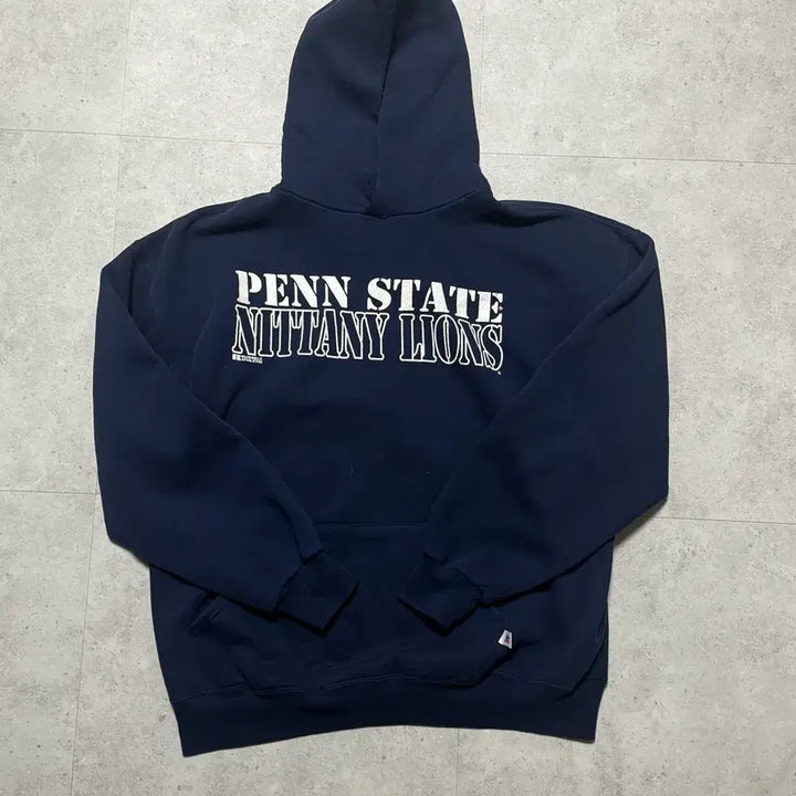 [BUNJANG] Russell Athletic Navy Hoodie (XL) / (XL) 러셀 후드티 네이비