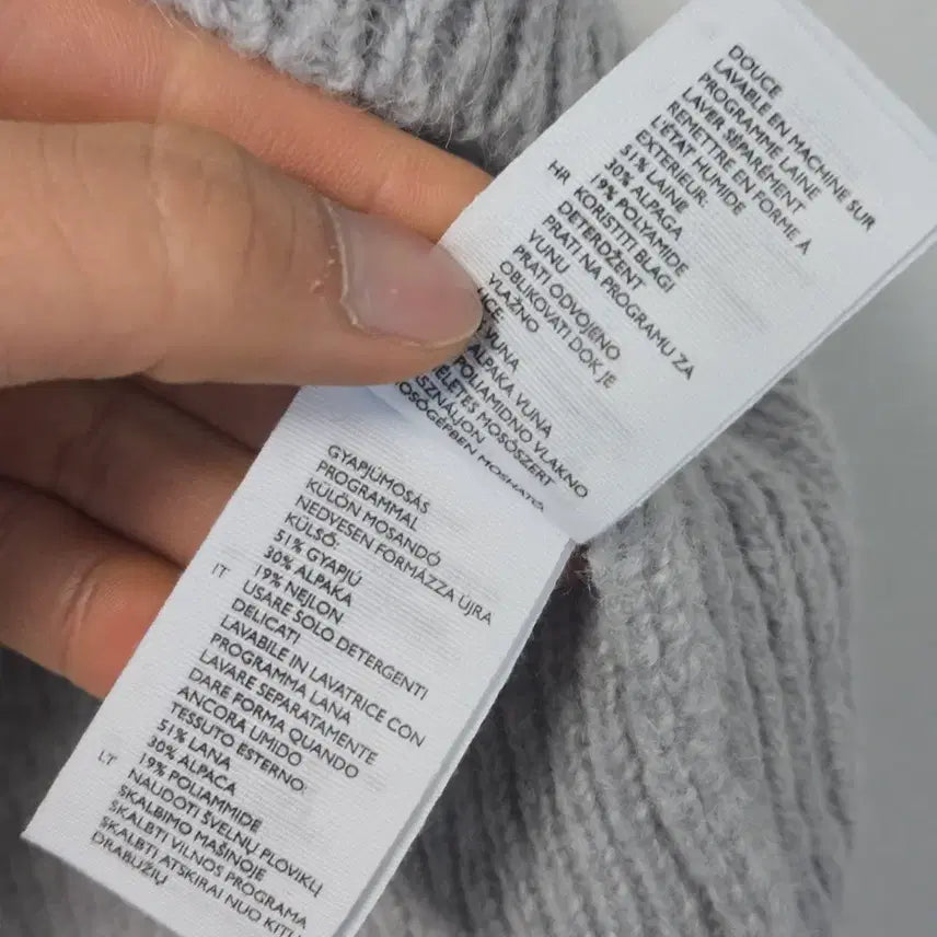 [BUNJANG] COS Alpaca Knit Sweater / 코스 알파카 니트 / 여성 니트 / 여자 니트