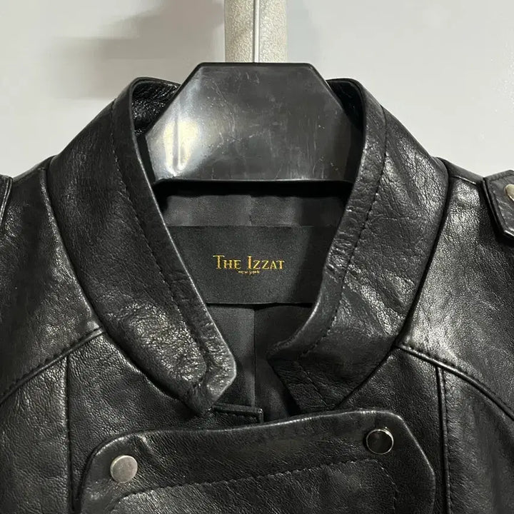[BUNJANG] Izzatbaba Women's Leather Jacket (Size 55) / 아이잗바바 여성가죽자켓 55사이즈
