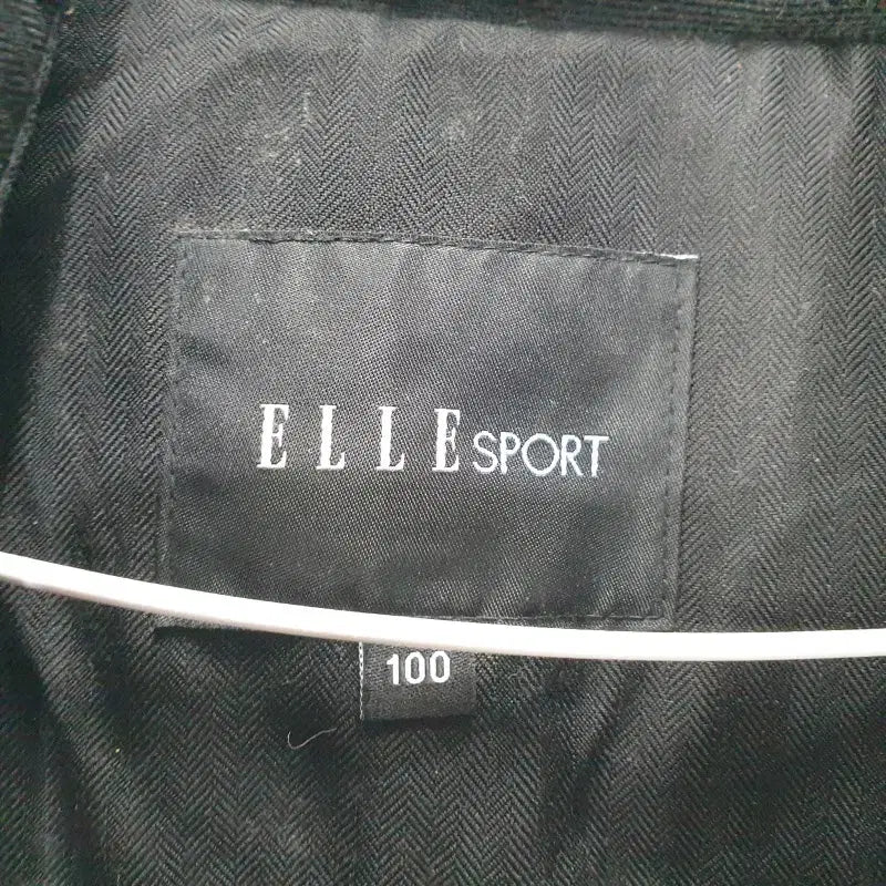 [BUNJANG] Elle Sport Men's Goose Down Black Jumper / 엘르스포츠 남성100 구스다운 블랙 점퍼 M0744