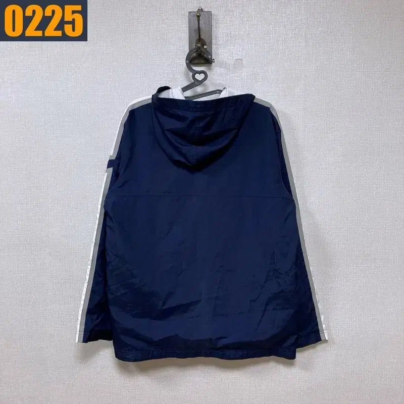 [BUNJANG] Nike Navy Logo Windbreaker Jacket / NIKE 나이키 네이비 로고 바람막이 자켓 아우터