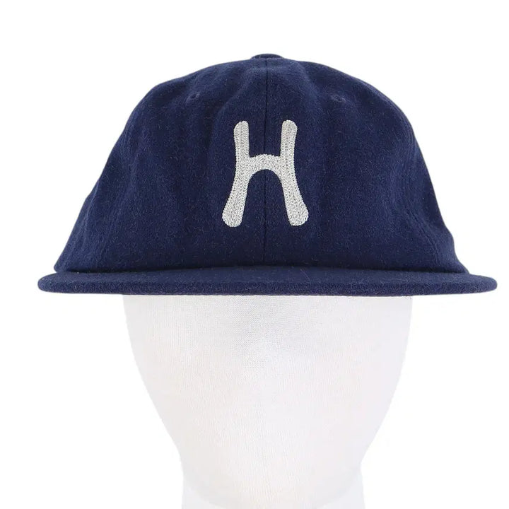[BUNJANG] Hello Sunrise Navy Wool Blend Cap / 헬로선라이즈  울혼방 네이비 캡 모자 / k2970