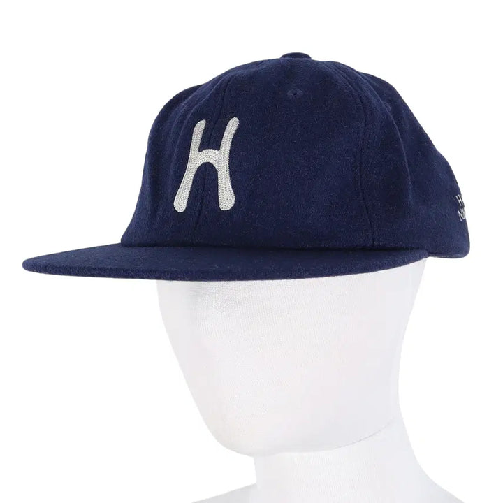 [BUNJANG] Hello Sunrise Navy Wool Blend Cap / 헬로선라이즈  울혼방 네이비 캡 모자 / k2970