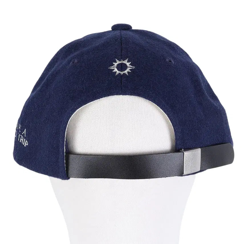 [BUNJANG] Hello Sunrise Navy Wool Blend Cap / 헬로선라이즈  울혼방 네이비 캡 모자 / k2970