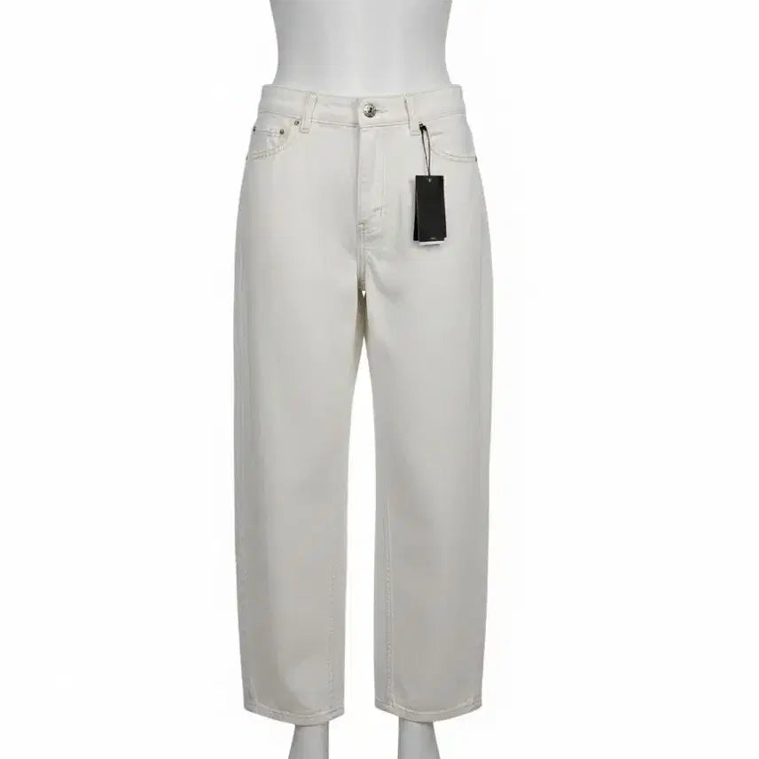 [BUNJANG] Ivory Wide Denim Pants / 아이보리 와이드 데님 팬츠  23