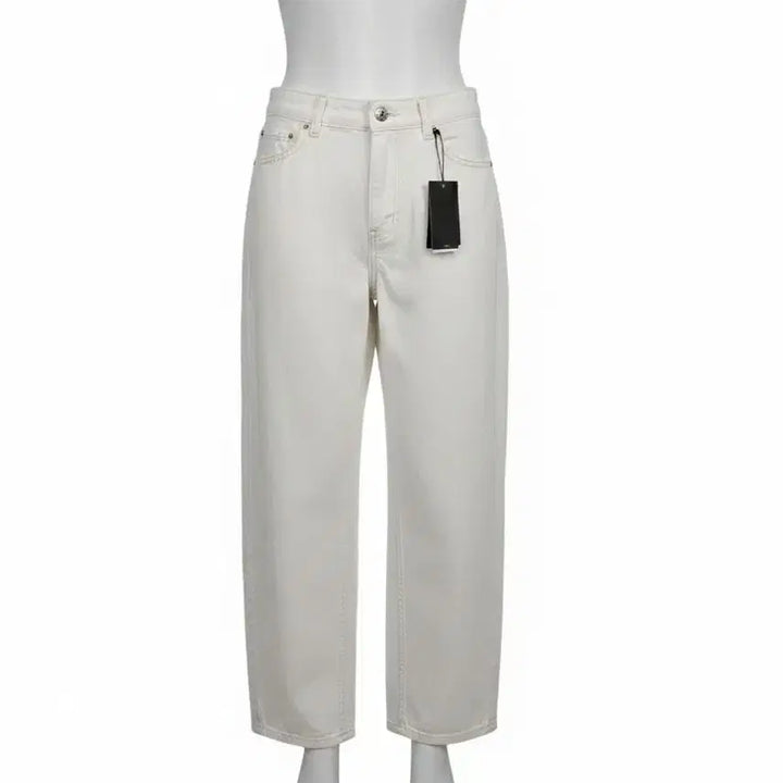 [BUNJANG] Ivory Wide Denim Pants / 아이보리 와이드 데님 팬츠  23