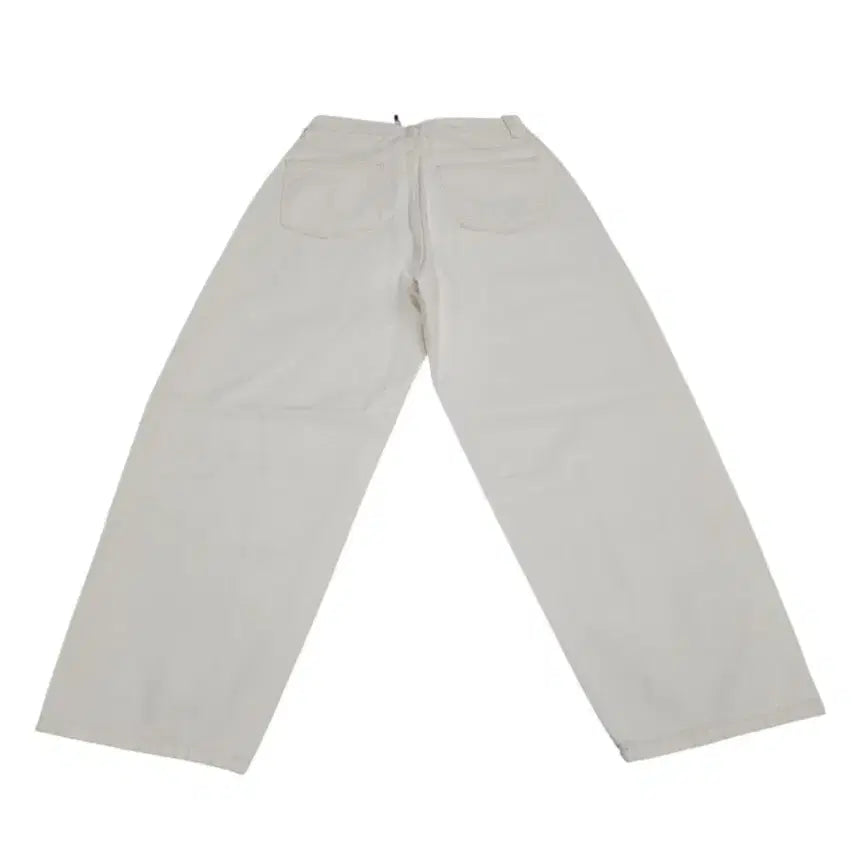 [BUNJANG] Ivory Wide Denim Pants / 아이보리 와이드 데님 팬츠  23