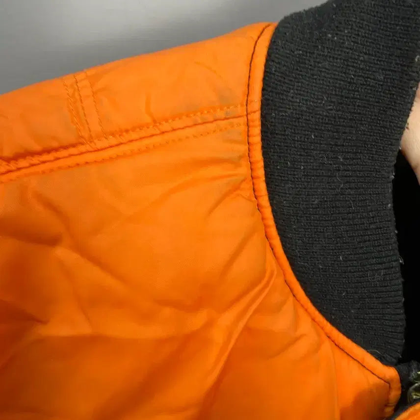 [BUNJANG] Alpha Industries MA-1 Reversible Flight Jacket (M) / 알파 인더스트리 MA-1 플라이트 리버시블 자켓 H2040