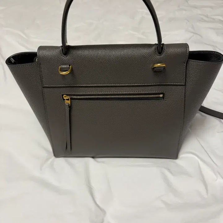 [BUNJANG] Celine Belt Bag Micro Gray Handbag / 셀린느 벨트백 마이크로 그레이 (더스트백, 보증서 보유)