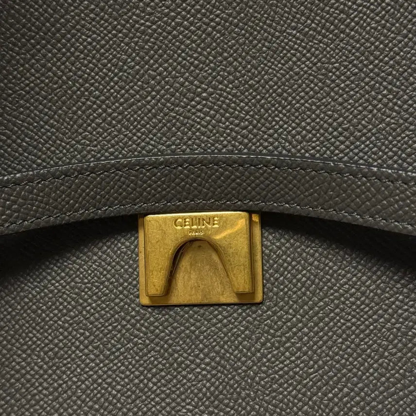 [BUNJANG] Celine Belt Bag Micro Gray Handbag / 셀린느 벨트백 마이크로 그레이 (더스트백, 보증서 보유)