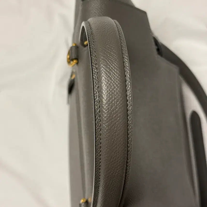 [BUNJANG] Celine Belt Bag Micro Gray Handbag / 셀린느 벨트백 마이크로 그레이 (더스트백, 보증서 보유)