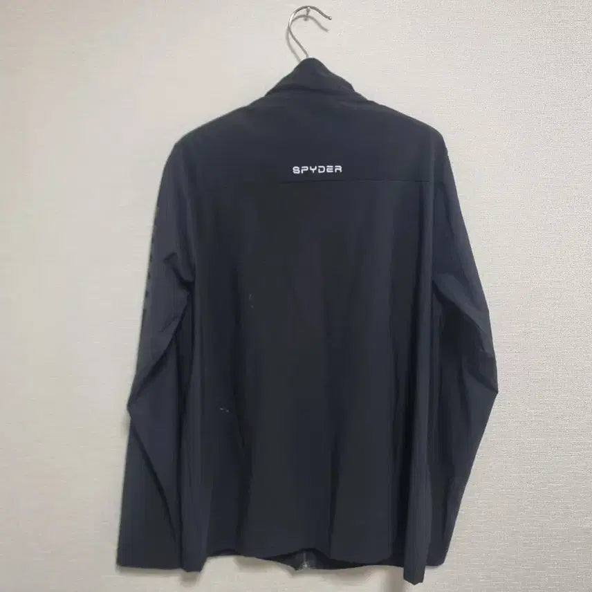 [BUNJANG] Spider Black Windbreaker Jacket L Size / 스파이더 블랙 바람막이 자켓 L사이즈