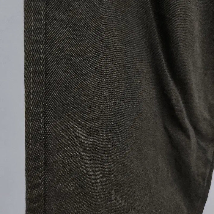 [BUNJANG] Vintage Basic Casual Slim Straight Bending Pants Khaki Brown L / 빈티지 베이직 캐주얼 슬림 스트레이트 밴딩팬츠 카키브라운 L