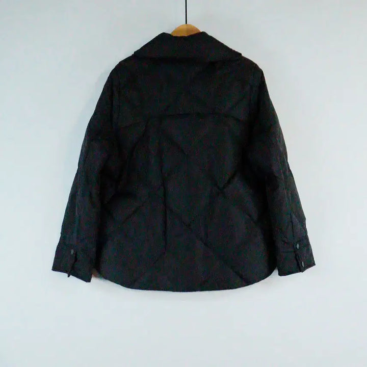 [BUNJANG] SO.WOOL Goose Down Quilted Jacket - Black / SO.WOOL 헝가리 구스다운 퀼팅 자켓 S 블랙 경량다운 숏패딩