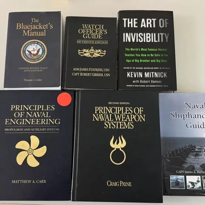 [BUNJANG] US Naval Academy Textbook Set / 미 해군사관학교 영어 원서 교범