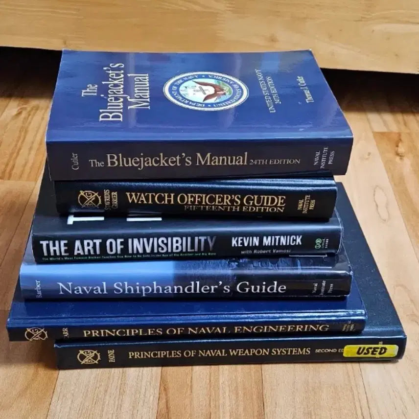 [BUNJANG] US Naval Academy Textbook Set / 미 해군사관학교 영어 원서 교범