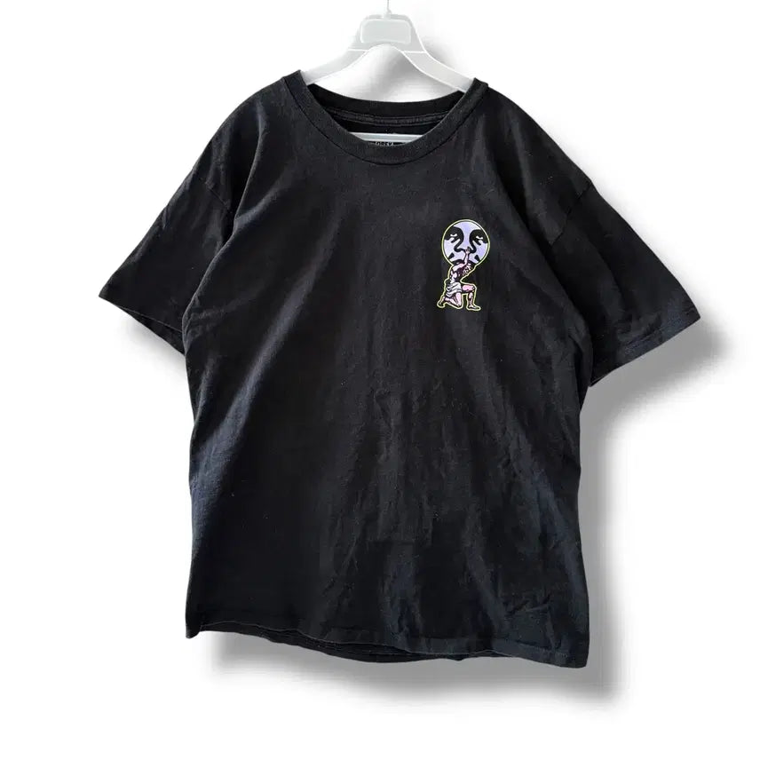 [BUNJANG] Obey Black Short Sleeve T-shirt / [L] 오베이 블랙 반팔 티셔츠