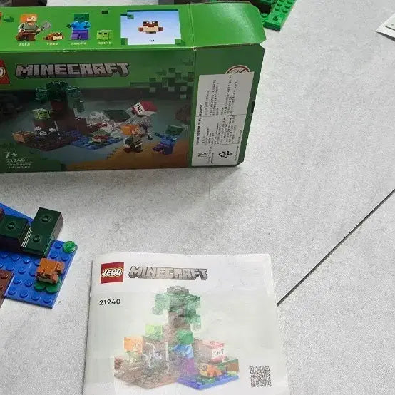 [BUNJANG] Lego Minecraft 21240 Swamp Exploration Set / 레고 마인크래프트 21240 늪지 탐험