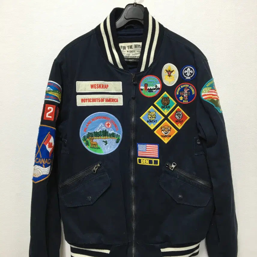 [BUNJANG] MADNESS Varsity Jacket / 더매드니스 MADNESS 바시티 자켓