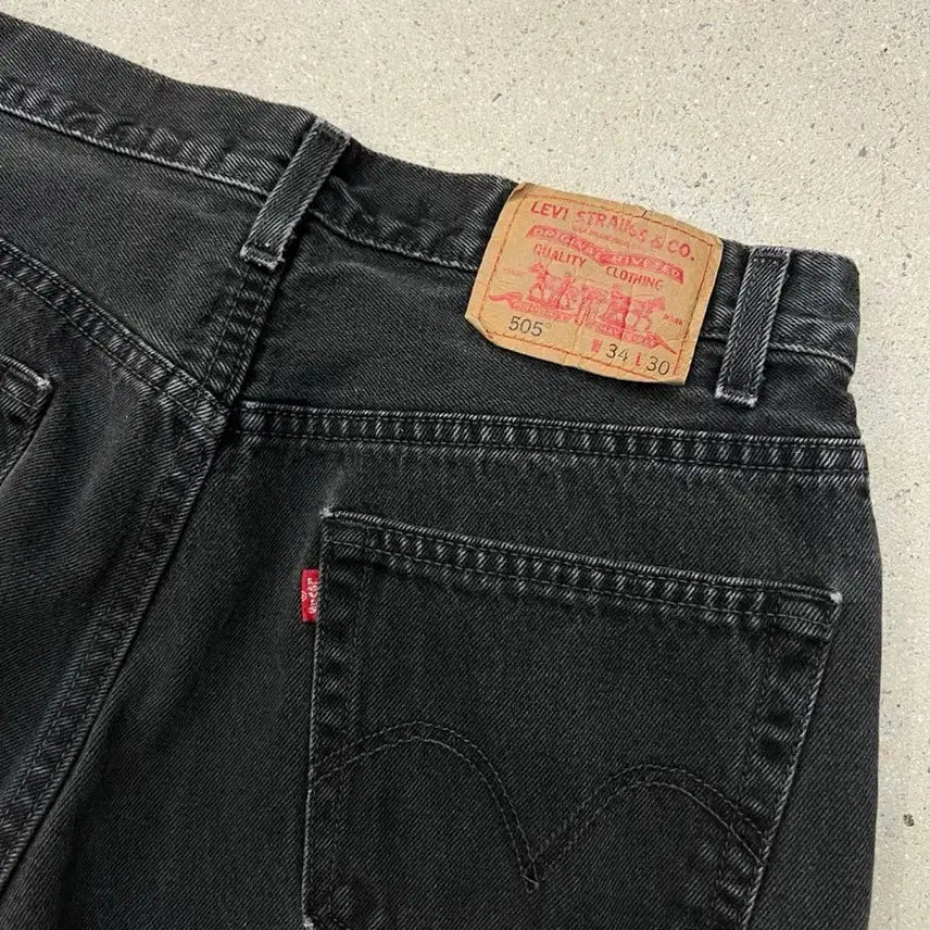 [BUNJANG] Levi's 505 Denim Pants / 리바이스 00s 505 데님 팬츠 / 32 x 27