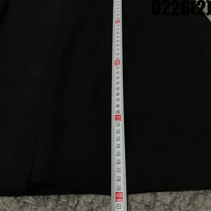 [BUNJANG] Panach Double Button Long Dress (Black) / Panach 블랙 더블 버튼 롱원피스xxs