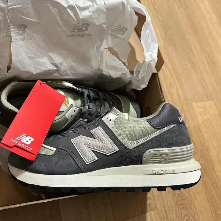 [BUNJANG] New Balance 574 Legacy Dark Grey Sneakers (Size 280) / (새제품) 뉴발란스 574 레거시 다크그레이 280