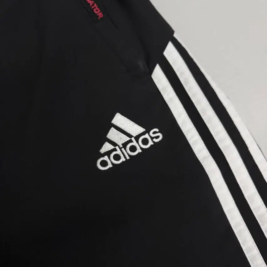 [BUNJANG] Adidas 00s Three-Stripe Old School Wide Track Pants / 아디다스 00s 삼선 올드스쿨 와이드 바람막이 트랙팬츠